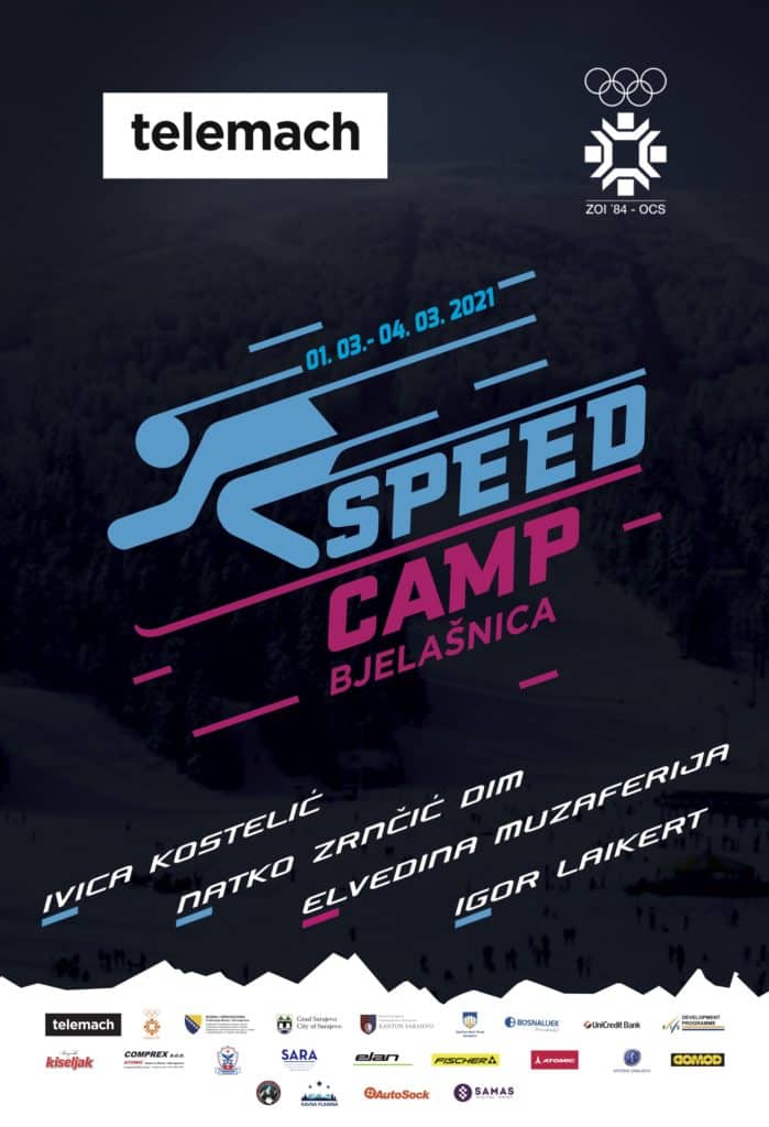 “telemach children speed camp 2021” od 1. do 4. marta na bjelašnici