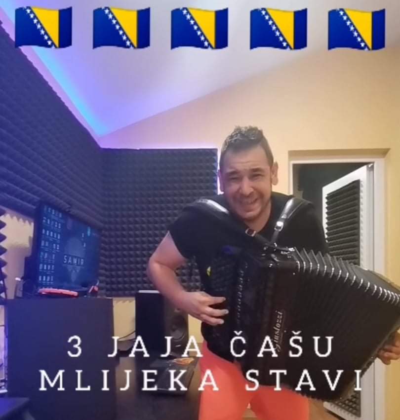 Samir Nurkić: Harmonikom recept za palačinke kroz sedam balkanskih stilova (VIDEO)