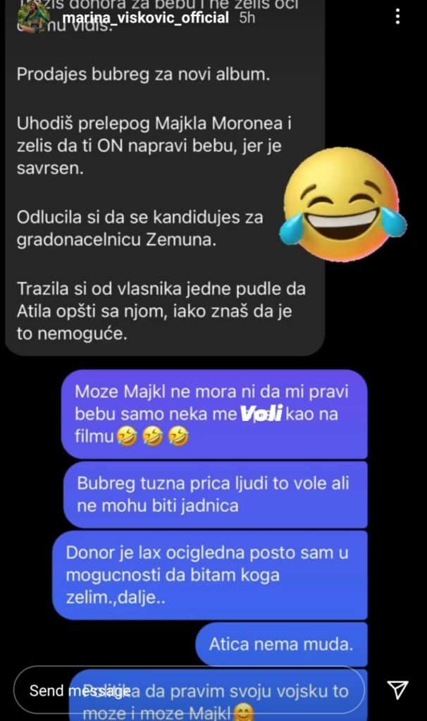 marina visković želi skandal!
