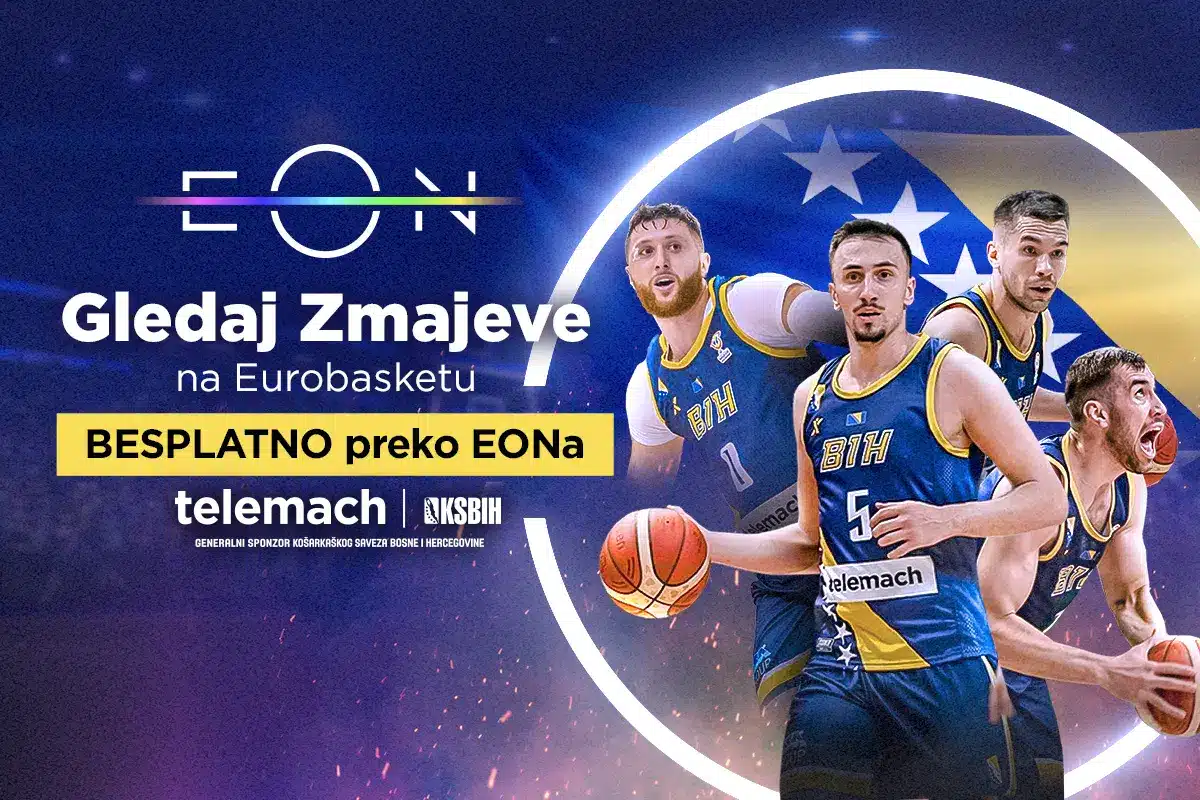 Telemach podrška ZMAJEVIMA – utakmice otključane za cijelu Bosnu i Hercegovinu na EON platformi