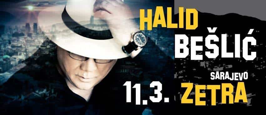Koncert Halida Bešlića u Zetri 11.marta – Karte u prodaji