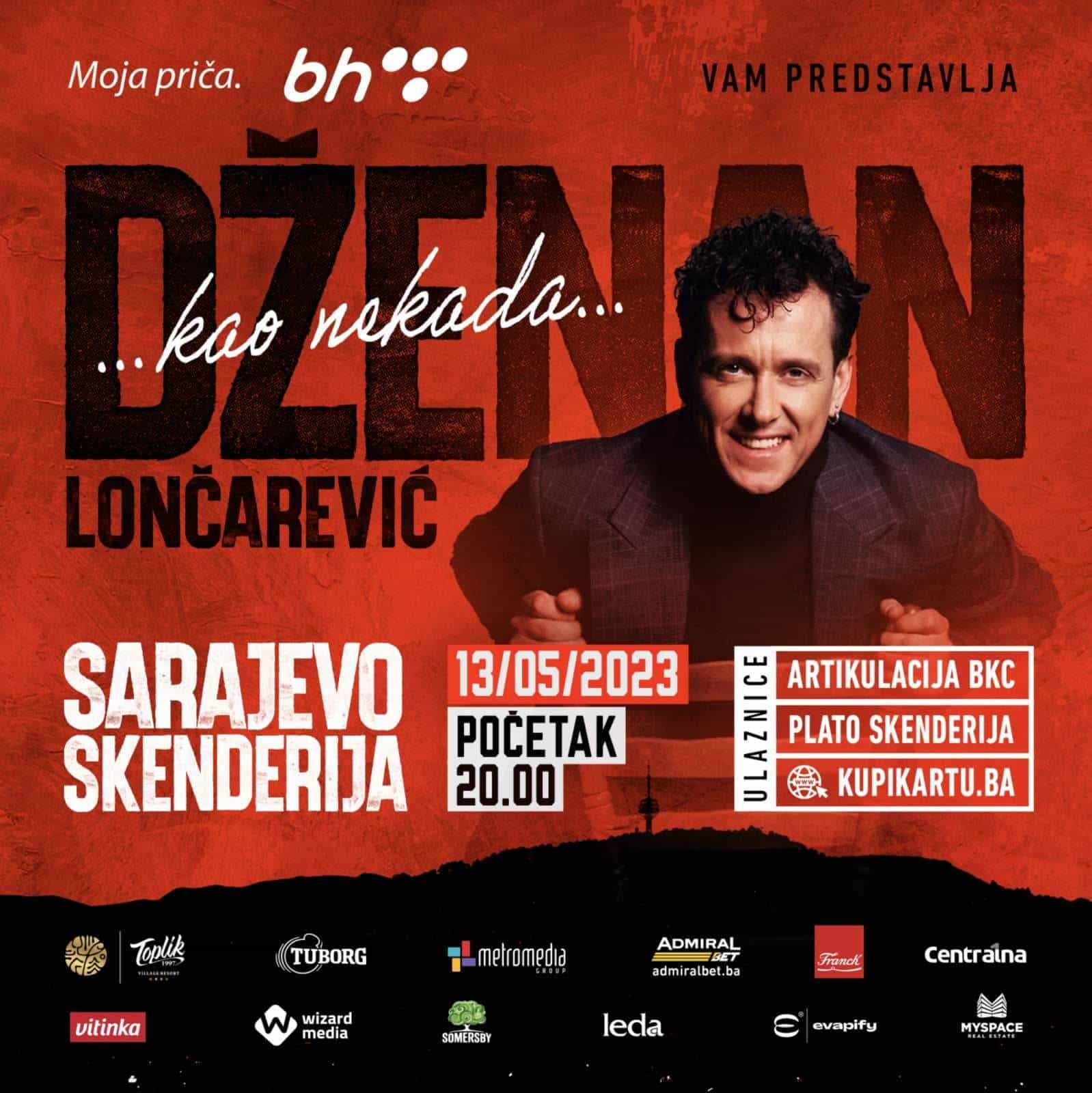 13. maja spektakl u Skenderiji-Dženan Lončarević poziva publiku izabere pjesme