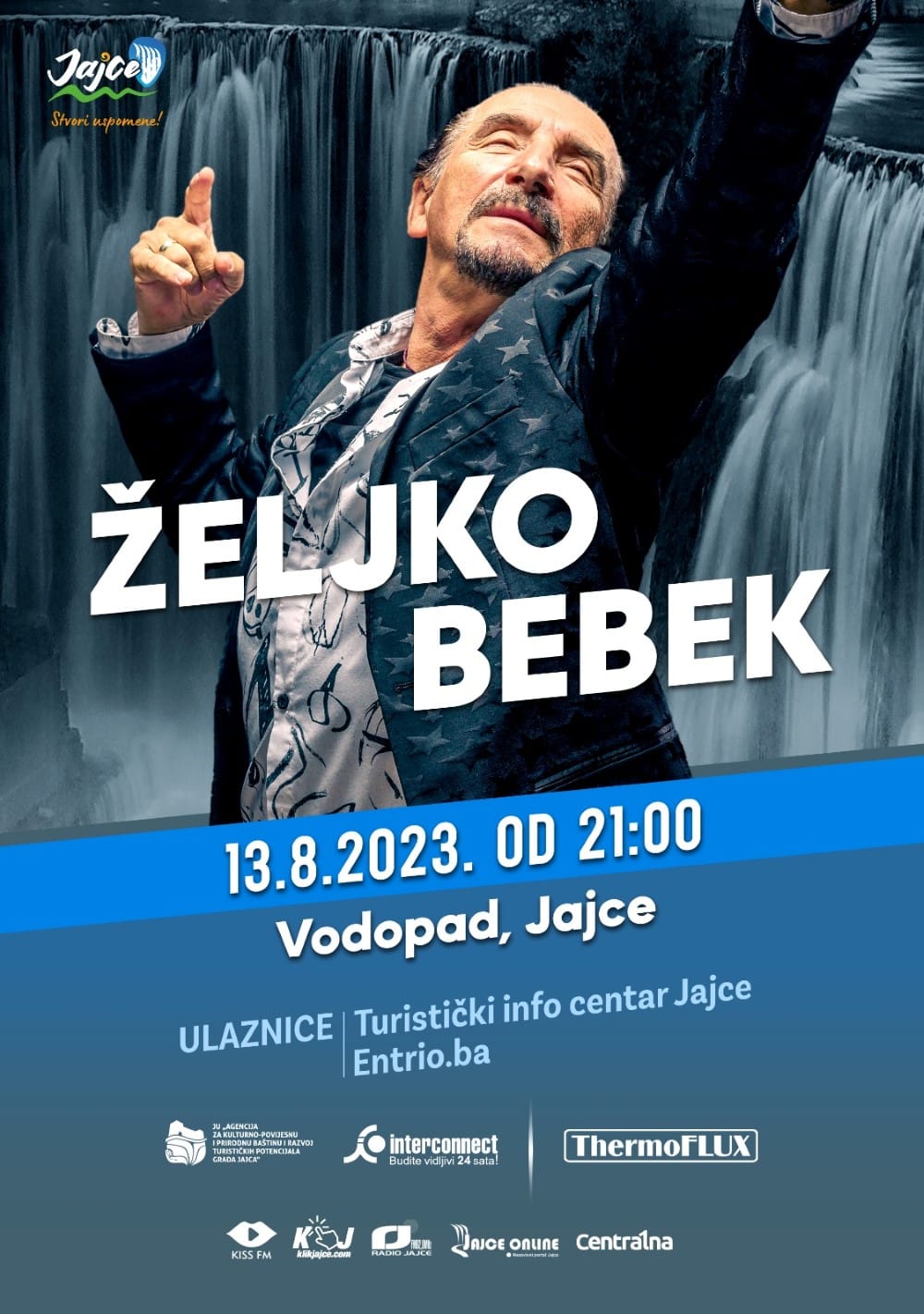 Željko Bebek – Koncert rock legende na 8. skokovima u Jajcu!