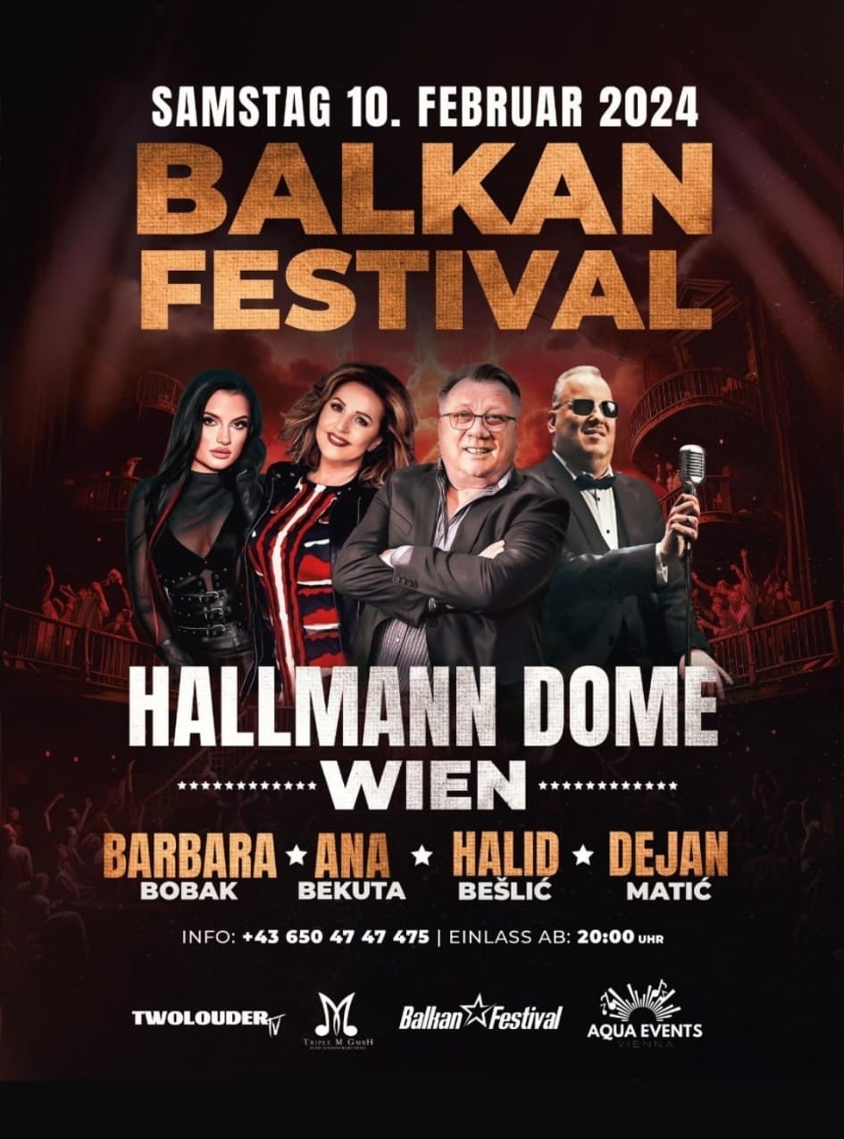 Balkan Festival u Beču 10. februara, dolazi i Halid Bešlić